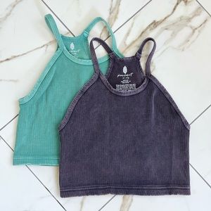 SOLD Free People Happiness Runs Crop Tank M/L